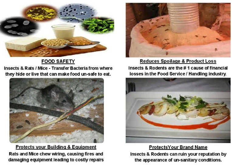 Food Safety, Reduces Spoilage, Protects Building